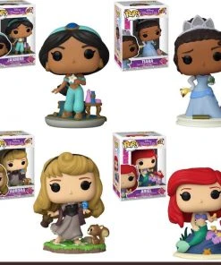 Quantum Collectibles Funko Pop! Disney Princess Ultimates Bundle Of 4 Pre-Order Funko Pop! Vinyls