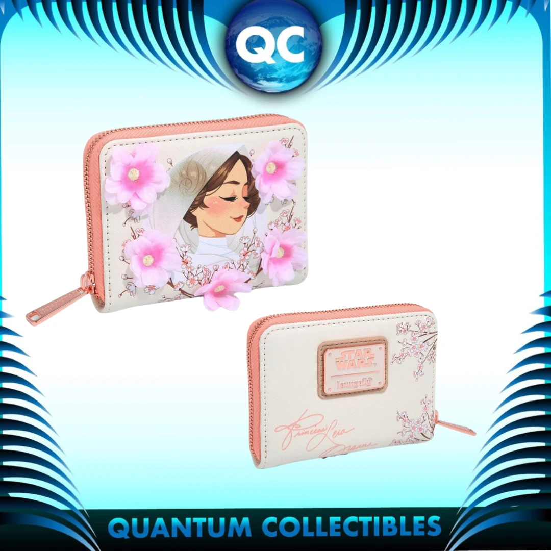 Quantum Collectibles Loungefly Princess Leia Floral US Import Wallet Preorder 3 Quantum Collectibles Loungefly Princess Leia Floral US Import Wallet Preorder