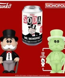 Quantum Collectibles Pop Vinyls Funko Mr Monopoly : Uncle Pennybags 1:6 Chance Of Chase) Soda Vinyl Figure Pre-order