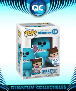 Quantum Collectibles Funko Pop! Vinyls Funko Pop! Monsters Inc Sulley And Boo Funko Shop Exclusive Preorder