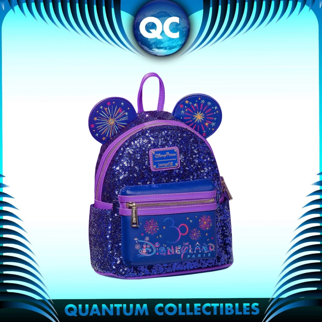 Quantum Collectibles Loungefly Disneyland Paris 30th Anniversary Sequin Mini Backpack Exclusive Preorder 3 Quantum Collectibles Loungefly Disneyland Paris 30th Anniversary Sequin Mini Backpack Exclusive Preorder
