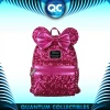 Quantum Collectibles Loungefly Magenta Sequin Mini Backpack Preorder