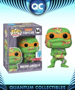 Quantum Collectibles Funko Pop! Artist Series: TMNT Michelangelo Target Exclusive Pre-Order Funko Pop! Vinyls