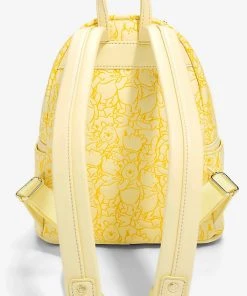 Quantum Collectibles Loungefly Winnie The Pooh Bear All Over Embossed Mini Backpack Preorder