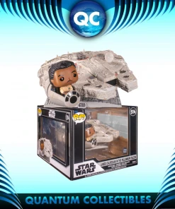 Quantum Collectibles Funko Pop! 2022 Star Wars Galactic Convention Lando Calrissian With Milennium Falcon Preorder