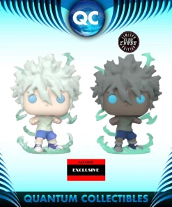 Quantum Collectibles Funko Pop! Hunter X Hunter Killua AAA Anime Exclusive Preorder (Chase And Common Bundle)