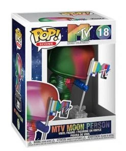 Quantum Collectibles Funko Pop! MTV Moon Person Metallic Rainbow Pre-Order
