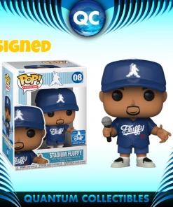 Quantum Collectibles Funko Pop! Gabriel Iglesias Blue Stadium Fluffy Signed Exclusive Preorder