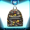 Quantum Collectibles Loungefly Jurassic Park Warning Signs AOP Mini Backpack Preorder