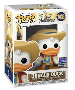 Quantum Collectibles Funko Pop! The Three Musketeers Donald Duck WonderCon 2021 Preorder Funko Pop! Vinyls