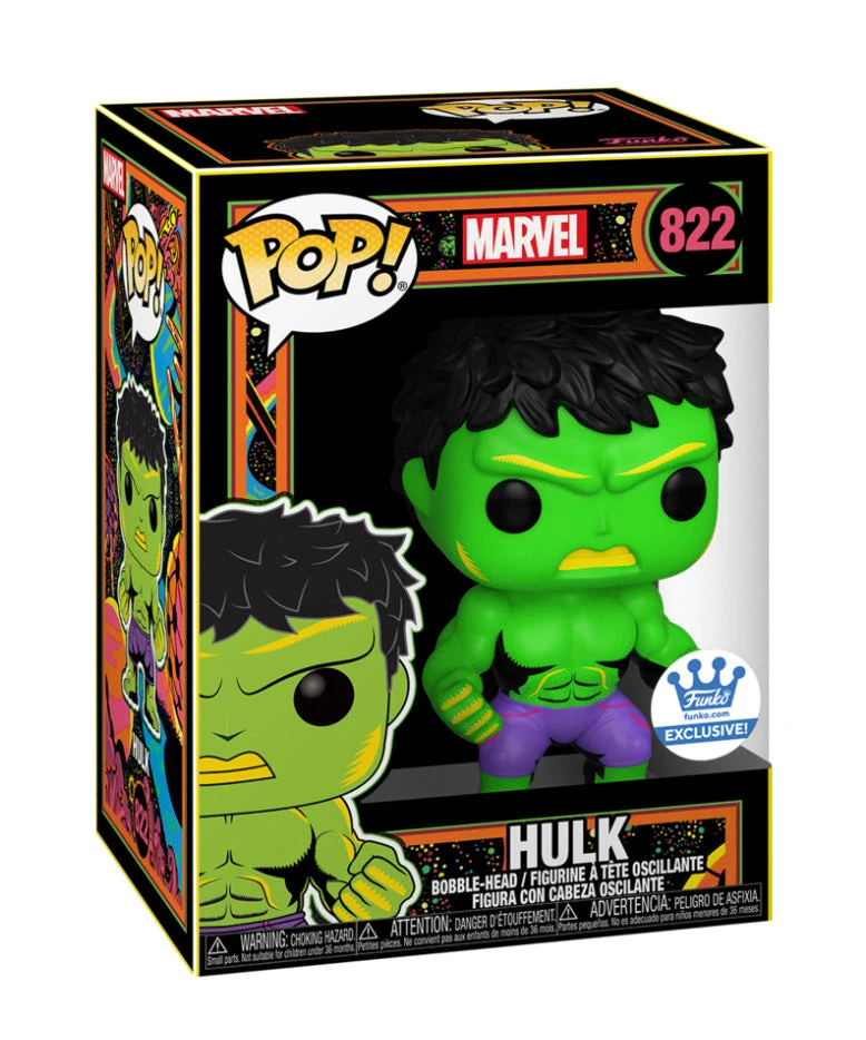 Quantum Collectibles Funko Pop! Marvel Blacklight Hulk Funko Shop Exclusive Funko Pop! Vinyls 3 Quantum Collectibles Funko Pop! Marvel Blacklight Hulk Funko Shop Exclusive Funko Pop! Vinyls
