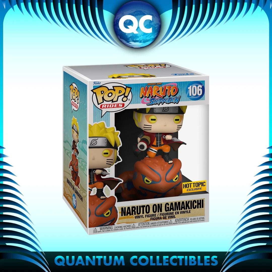 Quantum Collectibles Funko Pop! Naruto On Gamakichi Hot Topic Exclusive Preorder 3 Quantum Collectibles Funko Pop! Naruto On Gamakichi Hot Topic Exclusive Preorder