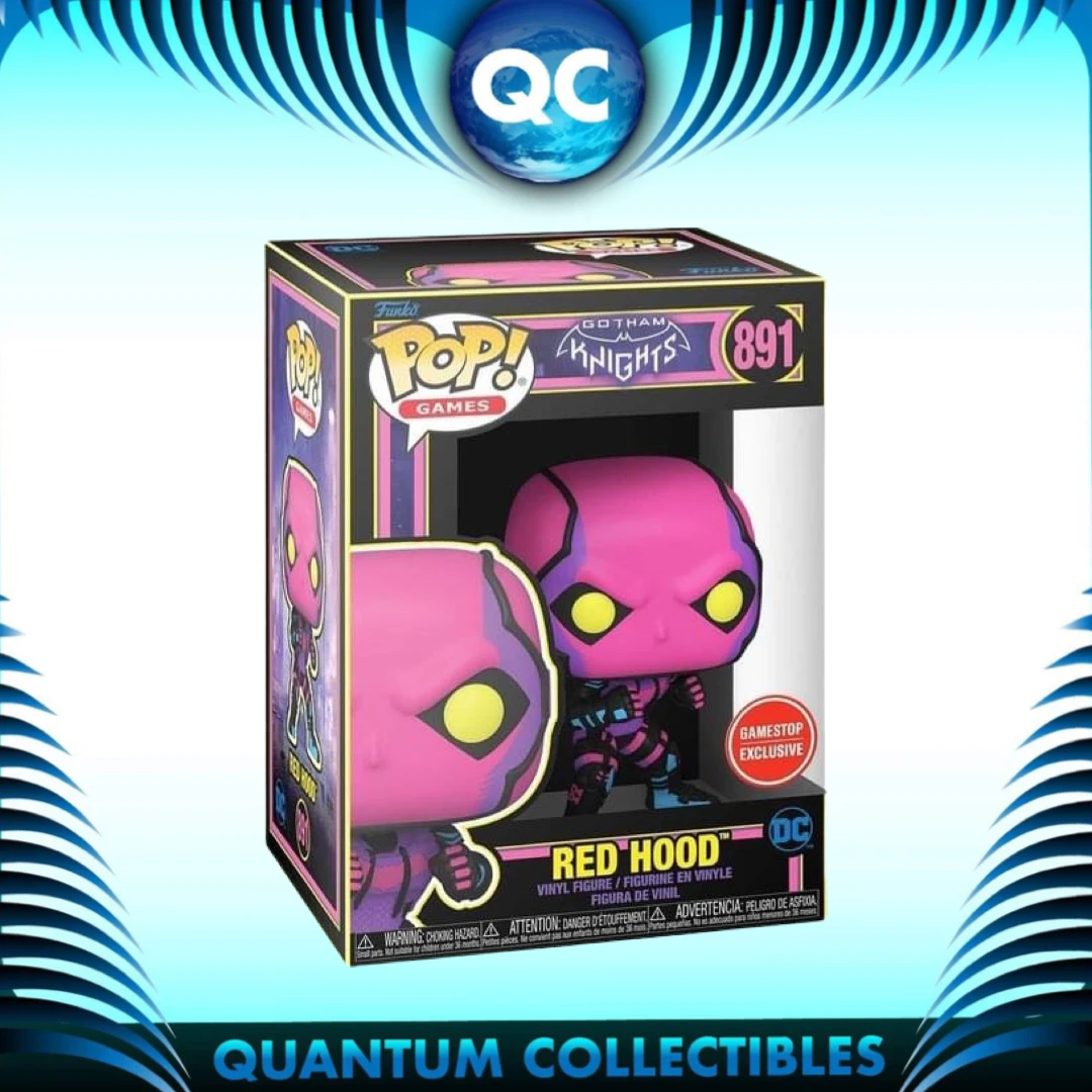 Quantum Collectibles Funko Pop! Gotham Knights Red Hood Blacklight GameStop Preorder 3 Quantum Collectibles Funko Pop! Gotham Knights Red Hood Blacklight GameStop Preorder