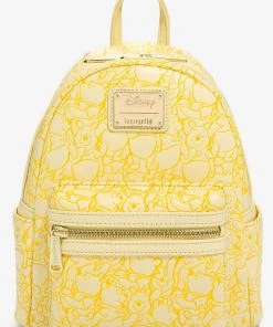 Quantum Collectibles Loungefly Winnie The Pooh Bear All Over Embossed Mini Backpack Preorder