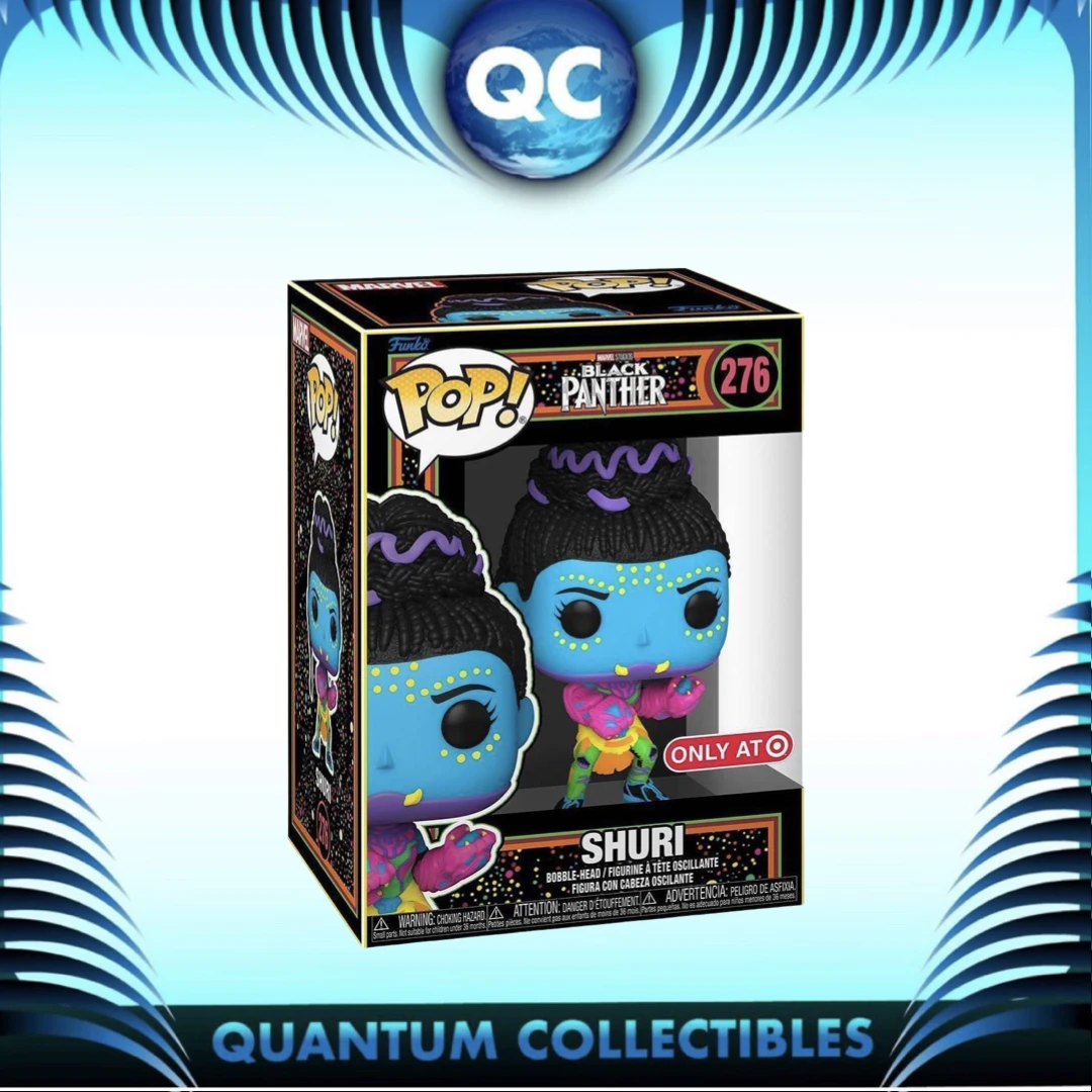 Quantum Collectibles Funko Pop! Marvel Shuri Blacklight Target Exclusive Preorder Funko Pop! Vinyls 3 Quantum Collectibles Funko Pop! Marvel Shuri Blacklight Target Exclusive Preorder Funko Pop! Vinyls