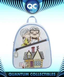 Quantum Collectibles Loungefly Up Carl And Ellie Kiss Mini Backpack Preorder