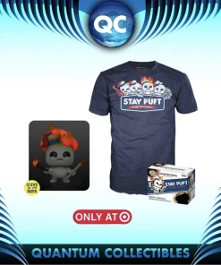 Quantum Collectibles Funko POP! Movie Collectors Box Ghostbusters Afterlife Stay Puft GITD Pop & Tee (Target Exclusive) Preorder