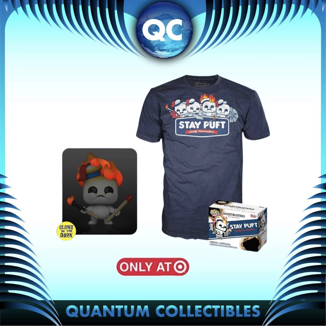 Quantum Collectibles Funko POP! Movie Collectors Box Ghostbusters Afterlife Stay Puft GITD Pop & Tee (Target Exclusive) Preorder 3 Quantum Collectibles Funko POP! Movie Collectors Box Ghostbusters Afterlife Stay Puft GITD Pop & Tee (Target Exclusive) Preorder