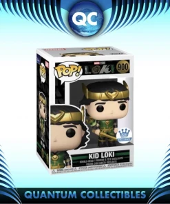Quantum Collectibles Funko Pop! Loki: Kid Loki Metallic Funko Shop Exclusive Preorder Funko Pop! Vinyls