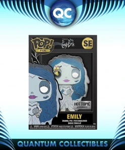 Quantum Collectibles Funko Pop! Pin Corpse Bride Emily Diamond Hot Topic Exclusive Pre-Order Funko Pop! Vinyls