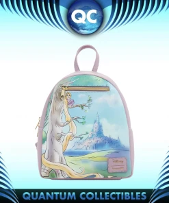 Quantum Collectibles Loungefly Rapunzel Sketch Mini Backpack Preorder