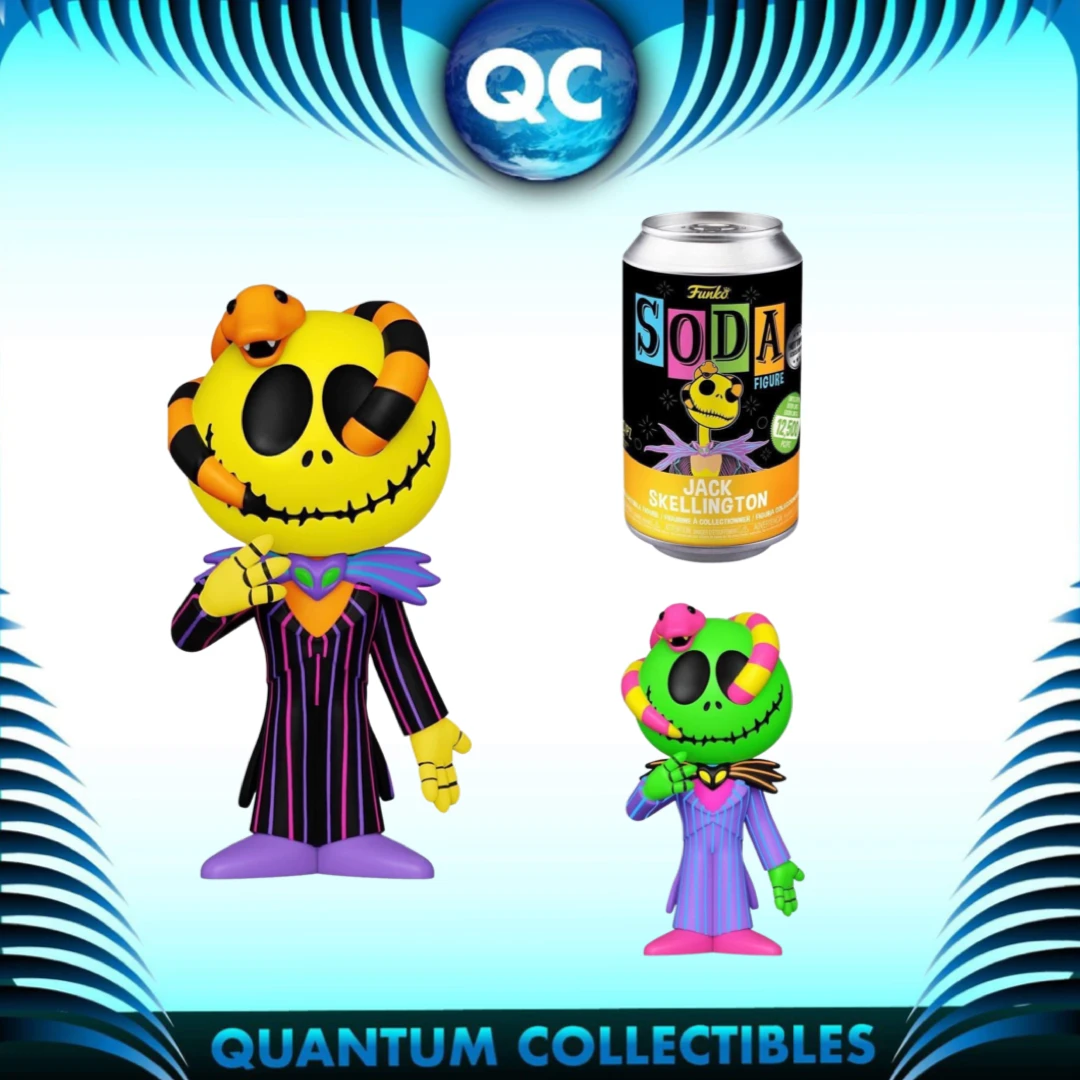 Quantum Collectibles Funko NBC Blacklight Jack With Worm Hot Topic Exclusive(1:6 Chance Of Chase) Soda Vinyl Figure Pre-order 3 Quantum Collectibles Funko NBC Blacklight Jack With Worm Hot Topic Exclusive(1:6 Chance Of Chase) Soda Vinyl Figure Pre-order