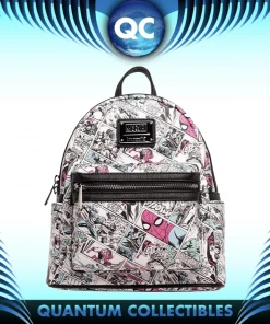 Quantum Collectibles Loungefly Marvel Comic Strip Mini Backpack Preorder