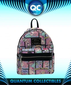 Quantum Collectibles LOUNGEFLY DISNEY THE LITTLE MERMAID COMIC AOP MINI BACKPACK PREORDER