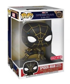 Quantum Collectibles Funko Pop! Spider-Man No Way Home 10 Inch Spider-Man Black And Gold Suit Target Exclusive Preorder Funko Pop! Vinyls