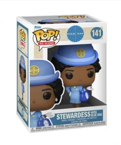 Quantum Collectibles Funko Pop! Pan Am Stewardess With Blue Bag Preorder Funko Pop! Vinyls