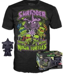 Quantum Collectibles Funko POP Collectors Box: TMNT Shredder Diamond Pop & Tee (Target Exclusive) Preorder USA Exclusive Stickered Pop Vinyls