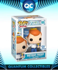 Quantum Collectibles Funko Pop! Freddy Funko Birthday Freddy Exclusive Preorder Funko Pop! Vinyls