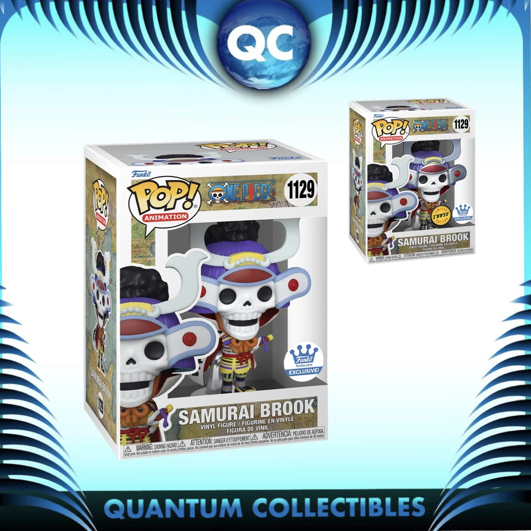 Quantum Collectibles Funko Pop! One Piece Samurai Brook (1:6 Chance Of Chase) Preorder 3 Quantum Collectibles Funko Pop! One Piece Samurai Brook (1:6 Chance Of Chase) Preorder