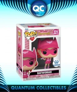 Quantum Collectibles Funko Pop! Breast Cancer Awareness DC Bombshell Batwoman Funko Shop Exclusive Preorder