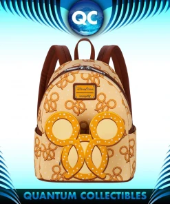 Quantum Collectibles Loungefly Mickey Mouse Pretzels Disney Parks Exclusive Mini Backpack Preorder