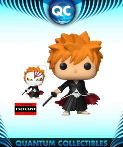 Quantum Collectibles Funko Pop! Vinyls Funko Pop! Bleach Ichigo AAA Anime Exclusive (1:6 Chance Of Chase) Preorder