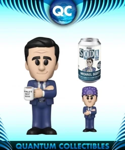 Quantum Collectibles Funko The Office Michael Scott (sealed With Chance Of Chase) Vinyl Soda Preorder Pop Vinyls