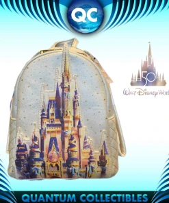 Quantum Collectibles Loungefly Walt Disney World 50th Anniversary Castle Mini Backpack Preorder