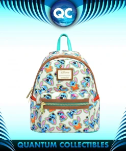 Quantum Collectibles Loungefly Lilo And Stitch Stitch Retro Mini Backpack Preorder