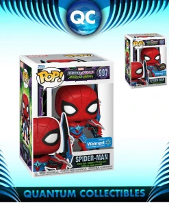 Quantum Collectibles Funko Pop! Marvel Mech Strike Monster Hunters Spider Man (1:6 Chase Of Chase) Hot Topic Exclusive Pre-Order Funko Pop! Vinyls
