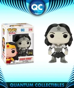 Quantum Collectibles Funko Pop! DC Imperial Wonder Woman Black And White Metallic China Exclusive Preorder