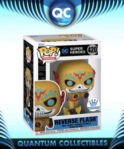 Quantum Collectibles Funko Pop! Dis De Los DC Reverse Flash Funko Shop Exclusive Preorder Funko Pop! Vinyls