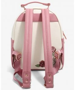 Quantum Collectibles Loungefly Beauty And The Beast Floral Mini Backpack US Exclusive Preorder