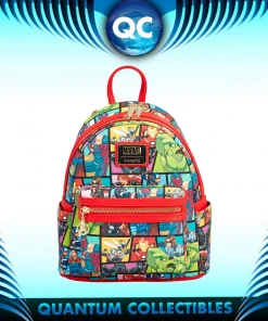Quantum Collectibles Loungefly Marvel Avengers Comic AOP Mini Backpack Preorder