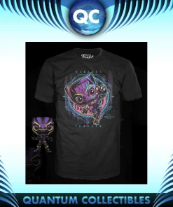 Quantum Collectibles USA Exclusive Stickered Pop Vinyls Funko POP Collectors Box: Black Panther (Blacklight) Pop & Tee (Target Exclusive) Preorder