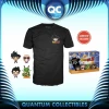 Quantum Collectibles Funko Pop! Vinyls Funko Pocket POP! And Tee: DragonBall Z 4 Pack T-Shirt GameStop Exclusive Preorder