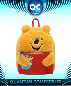 Quantum Collectibles Loungefly Winnie The Pooh Fluffy Mini Backpack Preorder