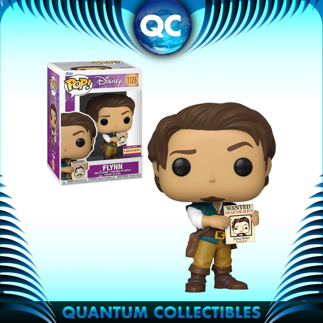 Quantum Collectibles Funko Pop! Vinyls Funko Pop! Tangled Flynn Rider AAA Anime Exclusive Preorder 3 Quantum Collectibles Funko Pop! Vinyls Funko Pop! Tangled Flynn Rider AAA Anime Exclusive Preorder