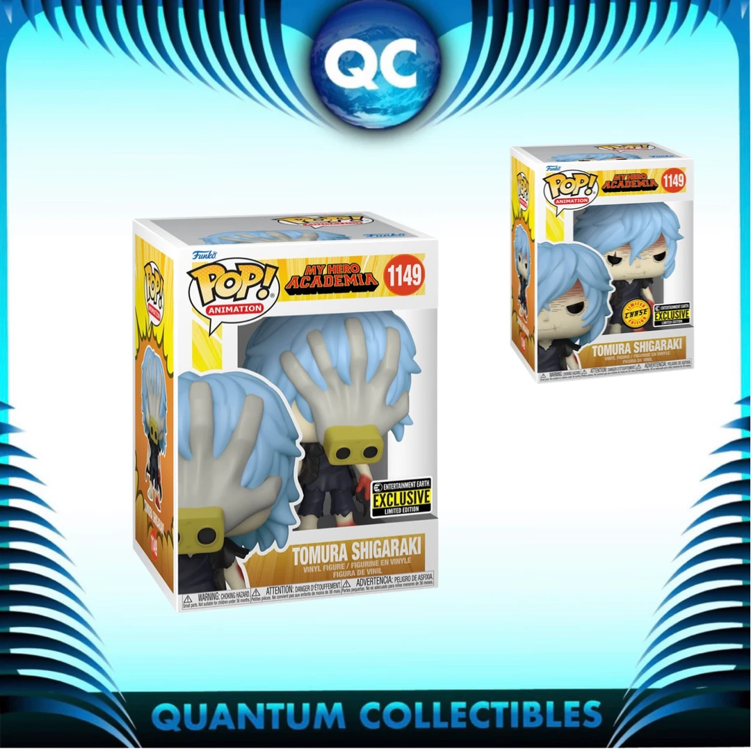 Quantum Collectibles Funko Pop! Vinyls Funko Pop! My Hero Academia Tomura Shigaraki (1:6 Chance Of Chase) Entertainment Earth Exclusive Chase Bundle Pre-Order 3 Quantum Collectibles Funko Pop! Vinyls Funko Pop! My Hero Academia Tomura Shigaraki (1:6 Chance Of Chase) Entertainment Earth Exclusive Chase Bundle Pre-Order