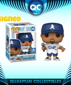 Quantum Collectibles Funko Pop! Gabriel Iglesias White Stadium Fluffy Signed Exclusive Preorder